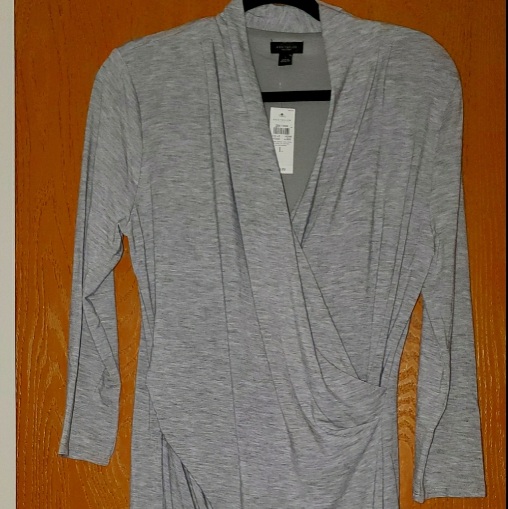 Faux wrap dress